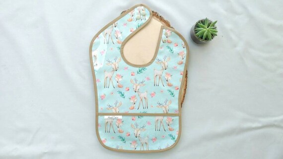 Baby girl bibs Woodland baby girl Toddler bibs Special needs bibs Big kid bibs Plastic baby bibs Waterproof baby bibs Bibs with pocket