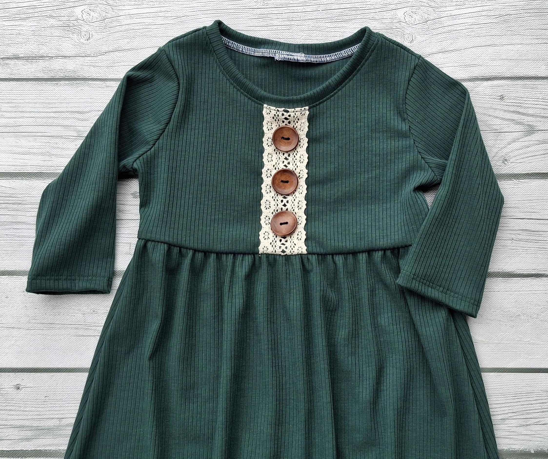 green emerald velvet dress Hunter Green Front Tie Ruffle Sleeve Maternity Midi Dress Small main image 1