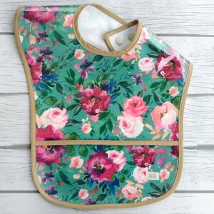 floral baby bibs