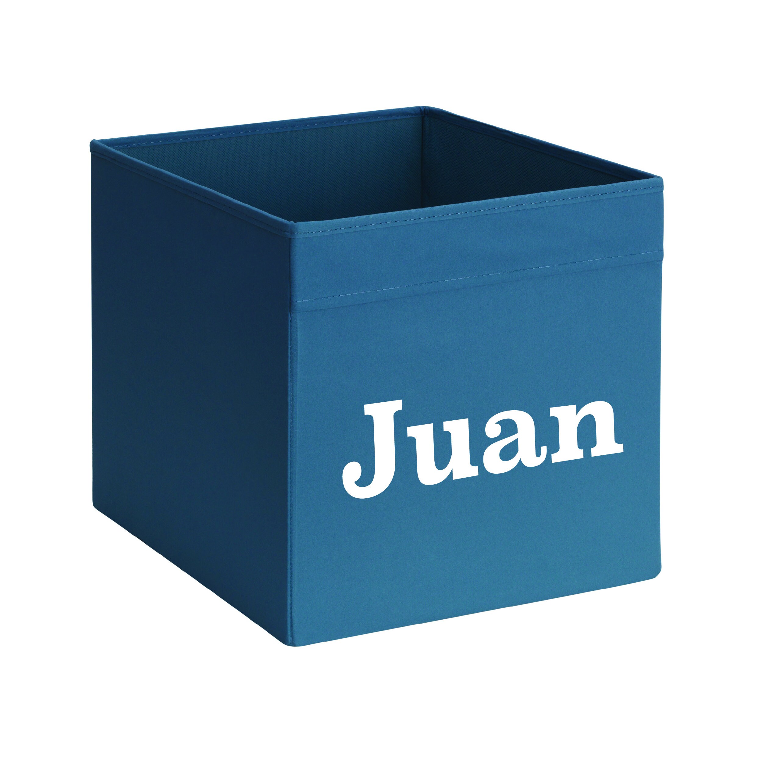Personalized Large Storage Bin 13x15x13 Custom Fabric Cube Etsy