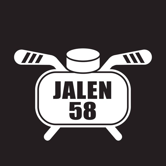 Custom Hockey Name Plates at Glenda Schnabel blog