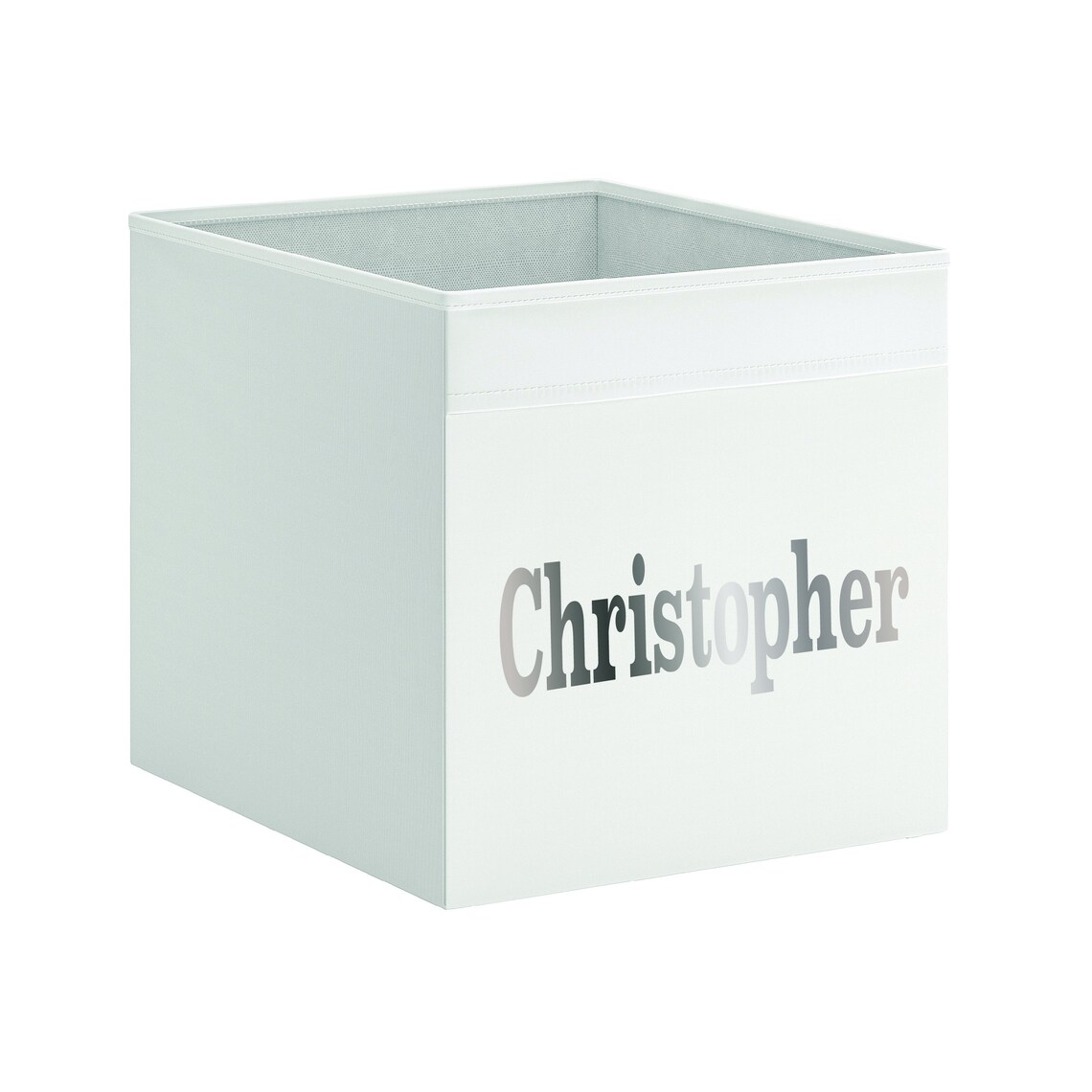 Personalized Large Storage Bin 13x15x13 Custom Fabric Cube Etsy