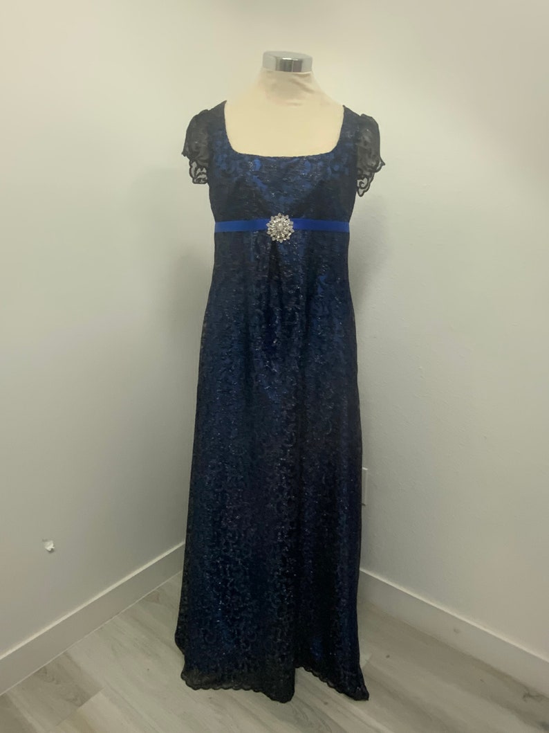 Regency Era Gown/dress Bridgerton Inspired/costume Made to - Etsy