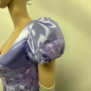 Lavender Regency Era Gown Bridgerton Inspired/dress/costume - Etsy