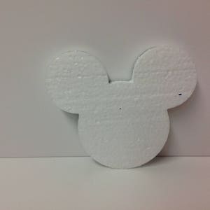 Small Mickey/ Minnie Mouse Foam Face