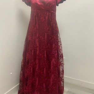 Regency Era dress/gown Bridgerton inspired costume