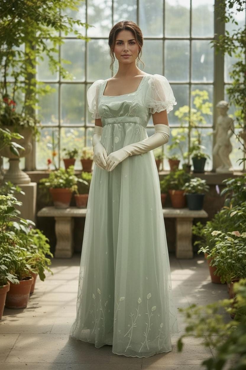 green emerald velvet dress Sparkly Sage Green Black Tie Ball Gown Evening Dress RS2011 Size 20W / Green main image 1