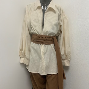 Man Pirate costume shirt and pants/cosplay/festival
