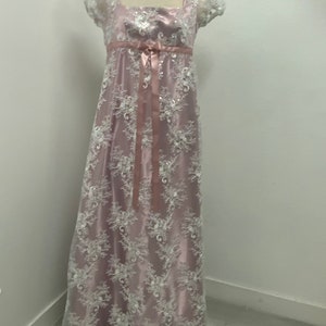 Regency Era dress/gown Bridgerton inspired