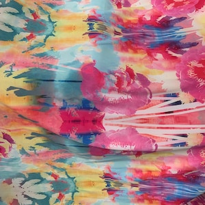 Floral 4 way nylon spandex Lycra/ dance/swimwear