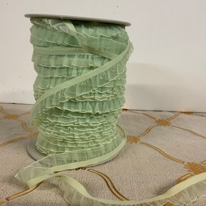 3/4” elastic organza ribbon