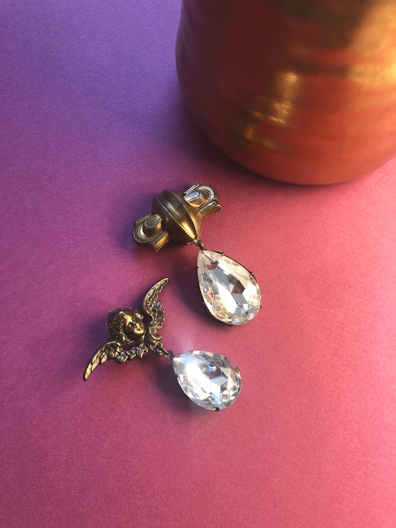 Pair of Baroque Drop Earrings