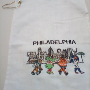 Golf towel Philadelphia Mascots