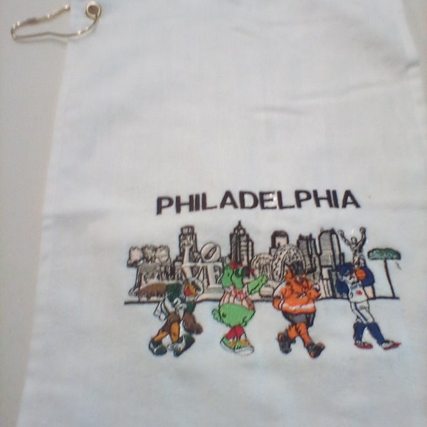 Golf towel Philadelphia Mascots