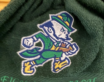 Notre Dame Fighting Irish Embroidered Hand Towel