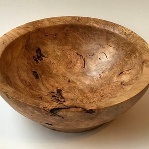 Cherry Burl Bowl