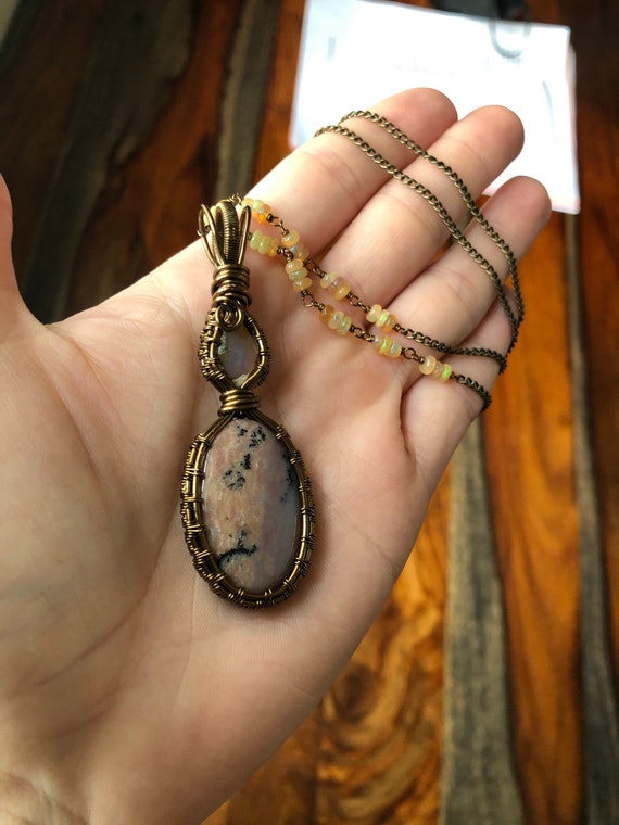 Opal Wrap Necklace - image 5