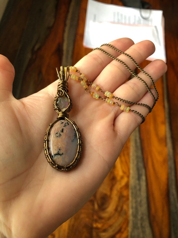 Opal Wrap Necklace - image 4