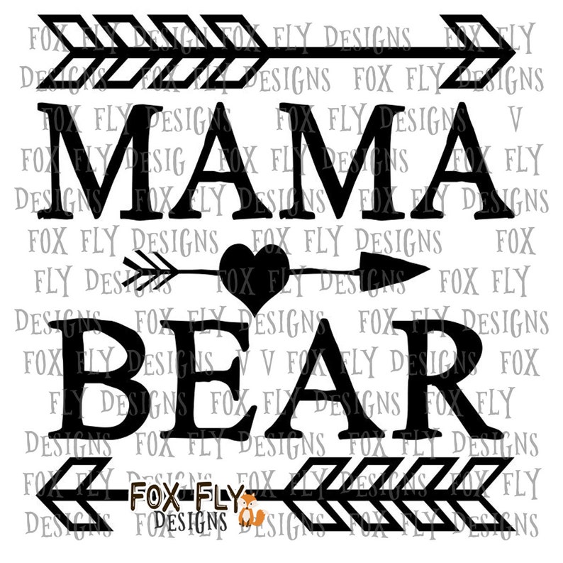 Download Mama Bear SVG Digital Download Baby Bear Papa Bear | Etsy