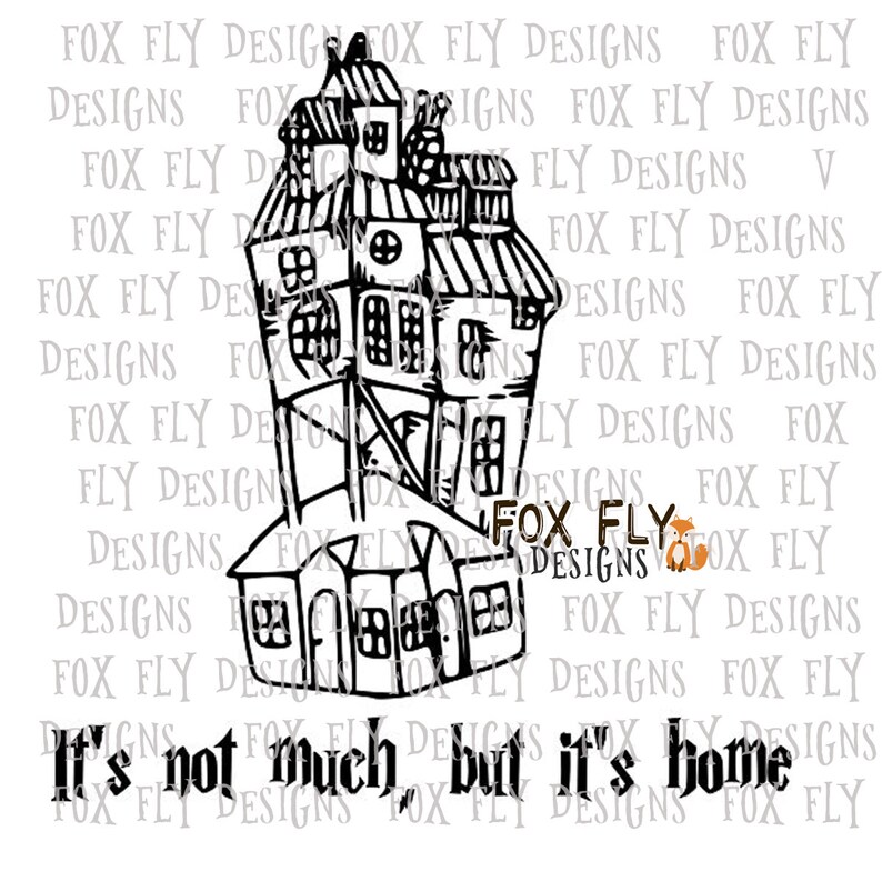 Not much but it's home The Burrow SVG Cricut Silhouette | Etsy