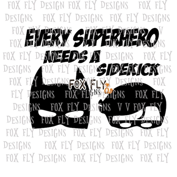 Superhero Boy Girl Batman Robin Crime Fighting Birth Etsy