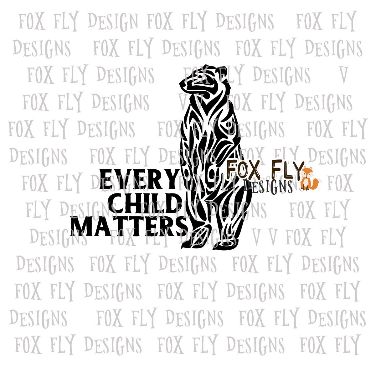 Download Orange Shirt Day Native Bear Every Child Matters Svg Cricut Etsy