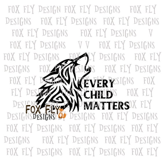 Download Orange Shirt Day Native Wolf Every Child Matters Svg Cricut Etsy