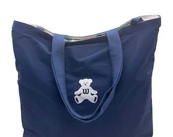 Vintage Tragetasche aus dem Jahr 2013 aus dem Jahr 1930 in Y2K Japan Teddy Logo