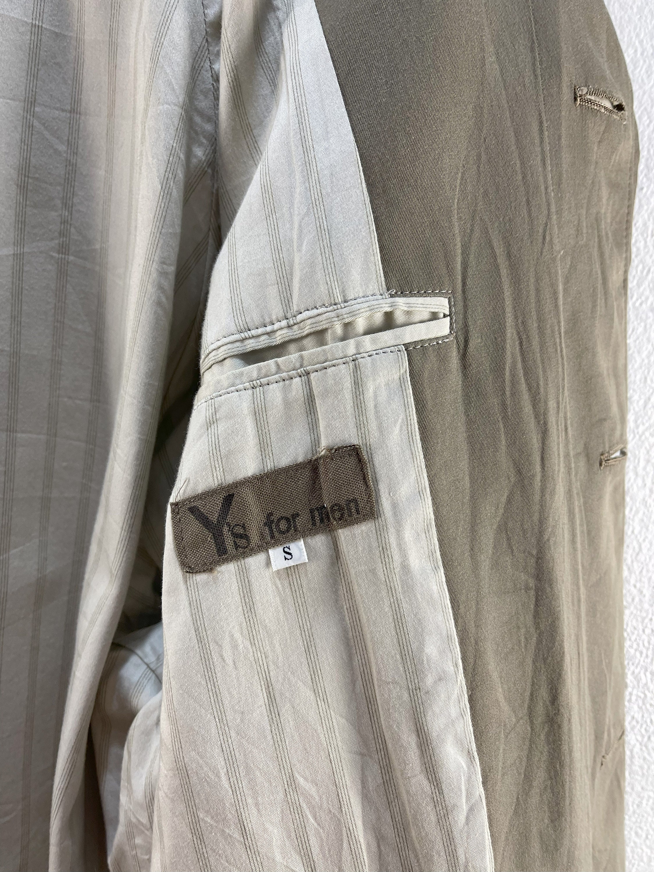 Vintage Y's for Men Yohji Yamamoto Trench Coat Jacket - Etsy Vintage Y's for Men Yohji Yamamoto Trench Coat Jacket - Etsy