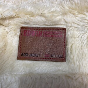 Vintage Edwin Sherpa Corduroy Jacket image 8