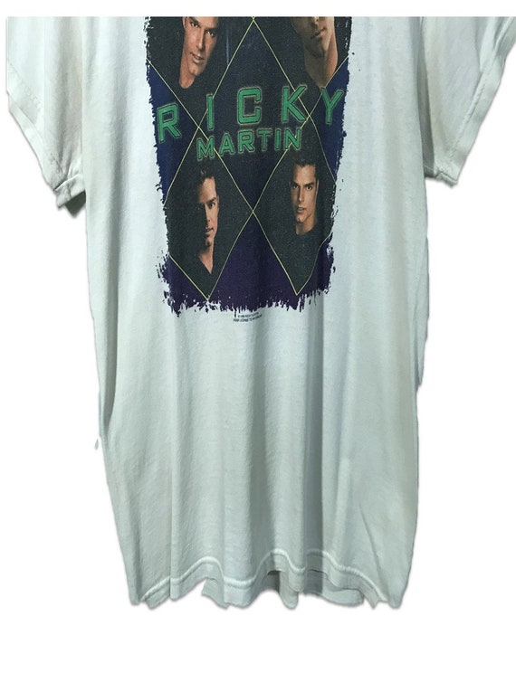 Vintage 90’s Ricky Martin Tshirt - image 4