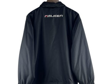 Vintage FALKEN Japan Motorsport Racing Team Windbreaker Jacket