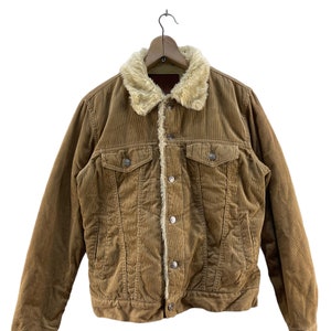 Vintage Edwin Sherpa Corduroy Jacket image 1