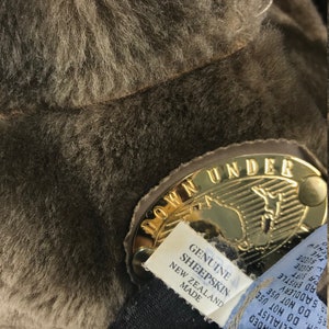 Vintage Down Under International Sheepskin Leather Jacket image 10