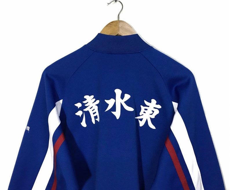 Vintage Nike Button Snap Sweater Jacket Made in Japan Large Size image 4