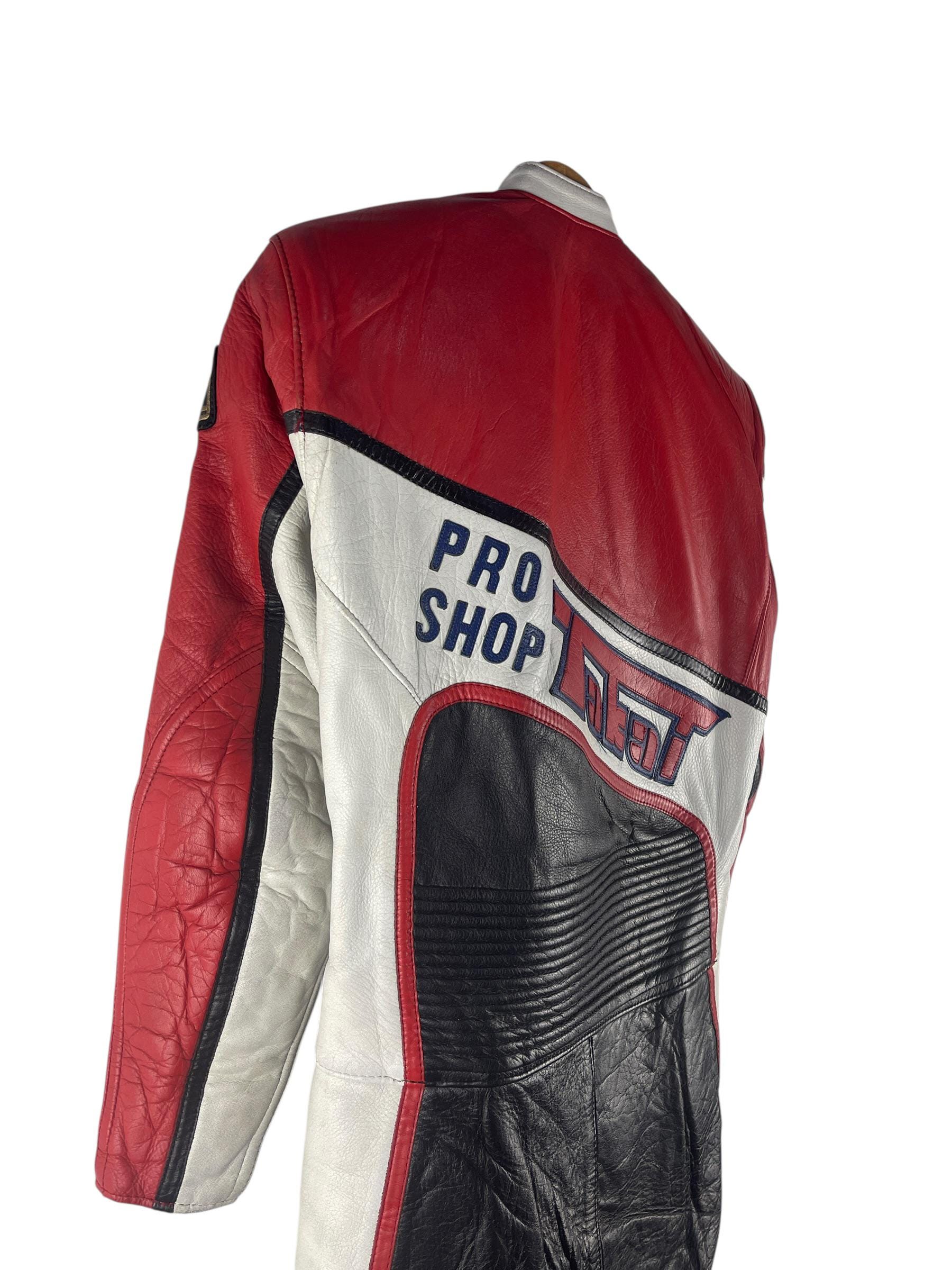 PRO SHOP TAKAI バイクスーツ Vintage TAKAI Pro Shop Racing Leather Suit: 1-piece Motorcycle