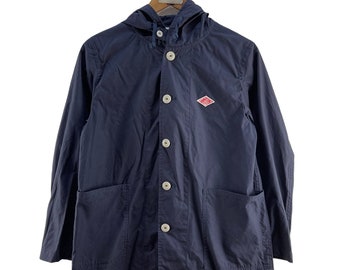 トップス DANTON Vetements de Travail DANTON WORK SHIRT, Navy – Navyblue
