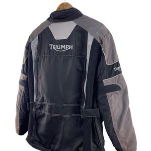 Chaqueta de carreras vintage Triumph imagen 15