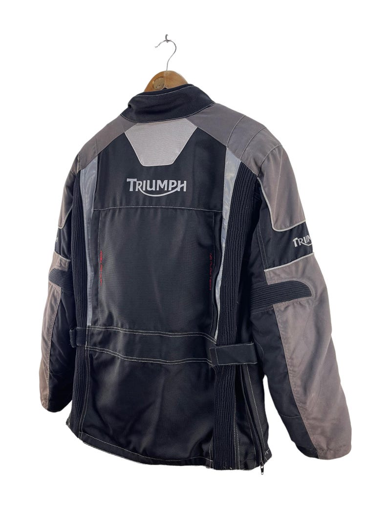 Chaqueta de carreras vintage Triumph imagen 15