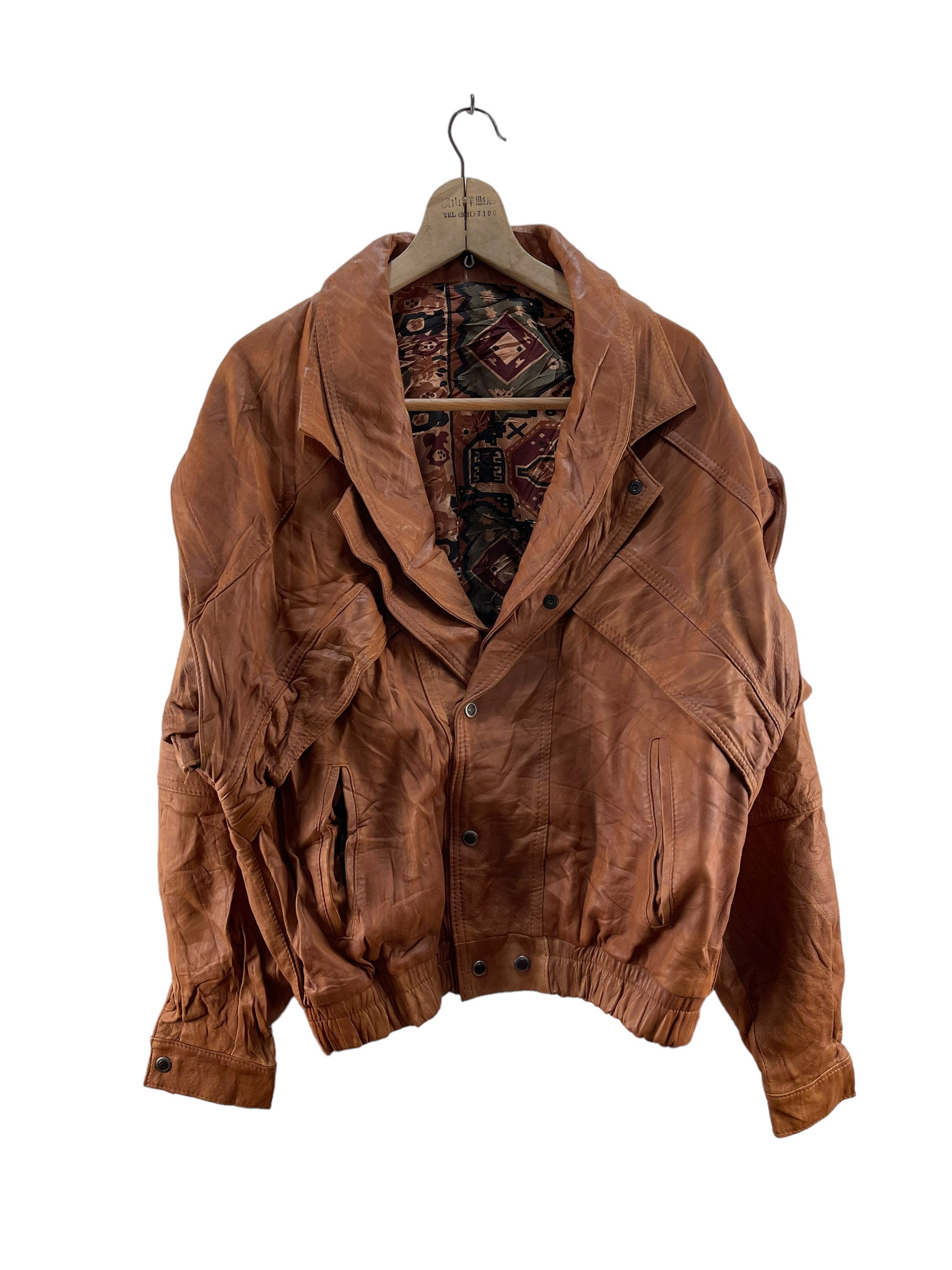 Vintage Vera Pelle Leather Jacket - Etsy