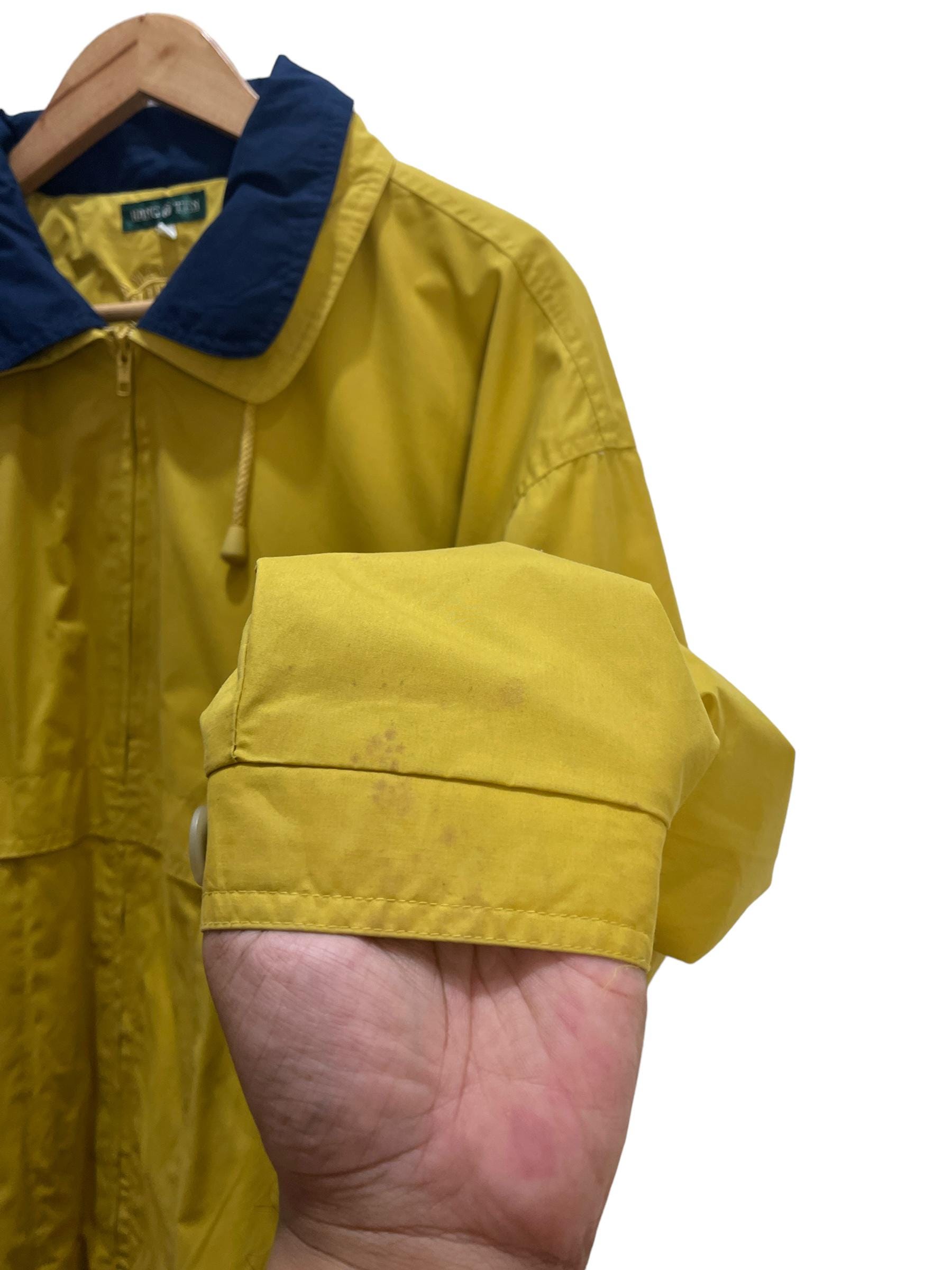 London Fog Long Sleeve Jacket Striped Lining