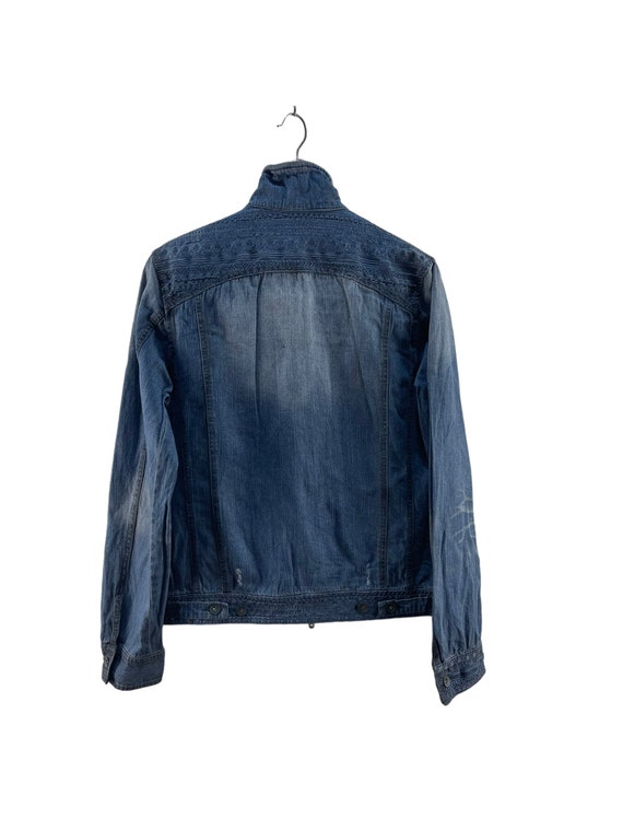 Semantic Design Denim Jacket - Etsy