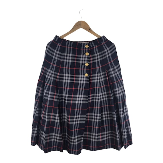 Burberry skirt etsy sale
