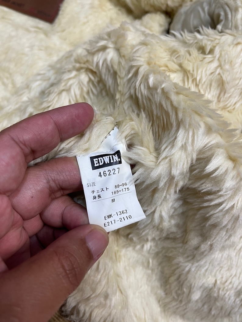 Vintage Edwin Sherpa Corduroy Jacket image 9