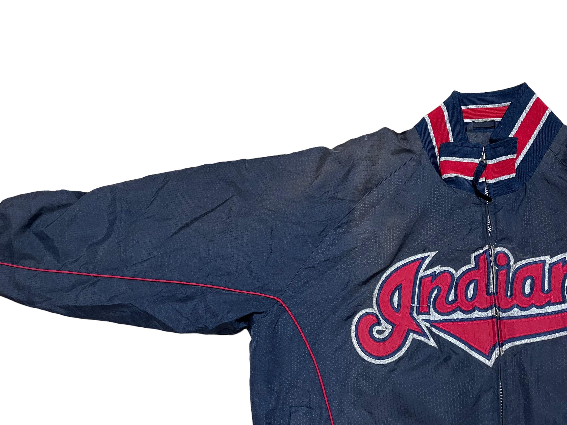 Vintage MLB Cleveland Indians Majestic Jacket - Etsy