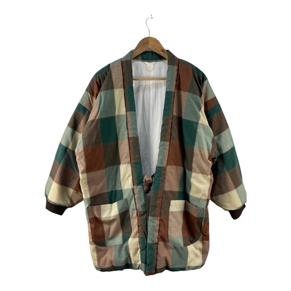 Vintage Kimono Patchwork multicolour japanase sty… - image 1