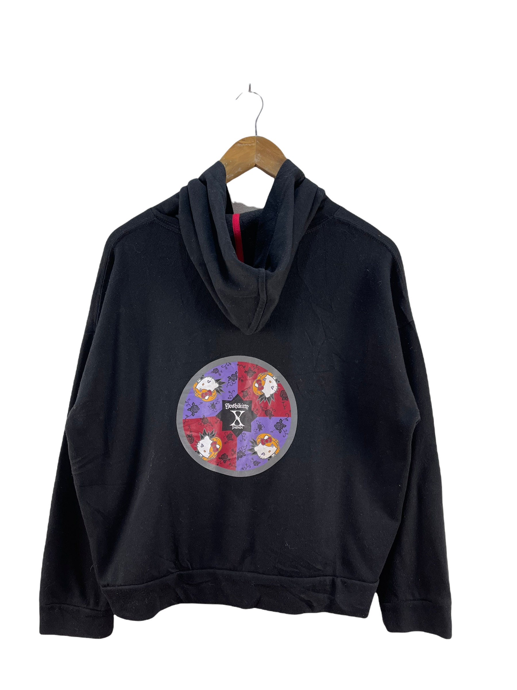 Vintage Yoshikitty X Japan Sandrio Hoodies Sweatshirt - Etsy
