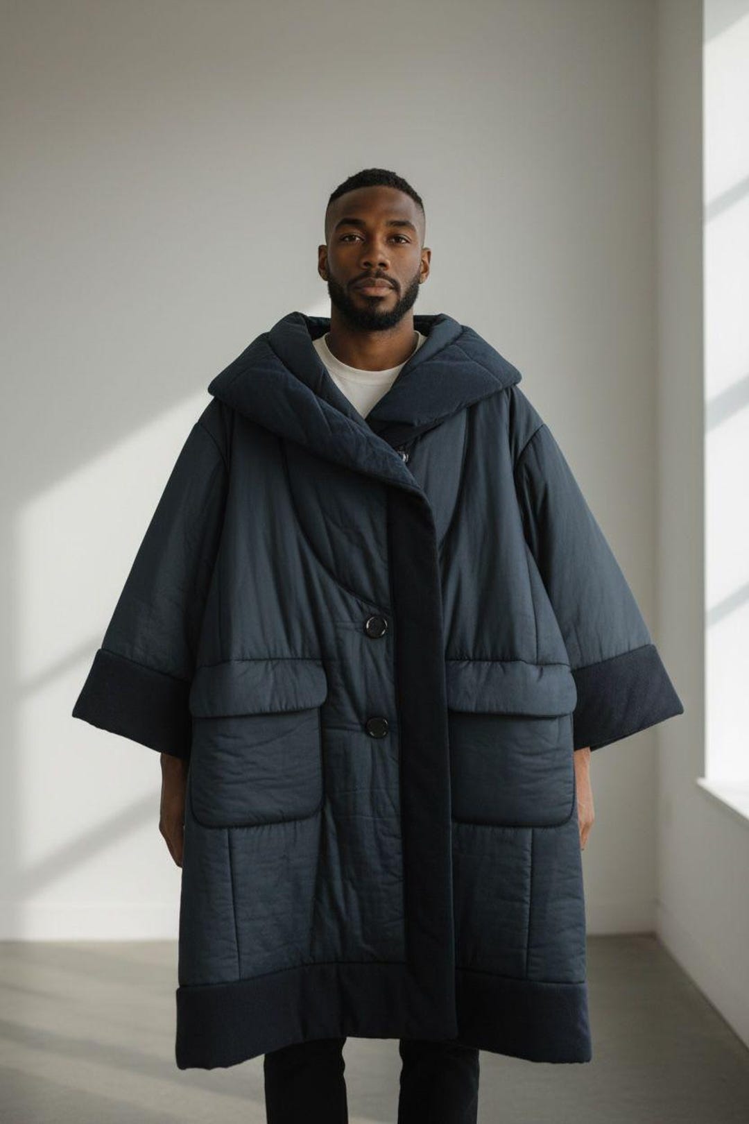 Vintage Issey Miyake Puffer Long Jacket - Etsy