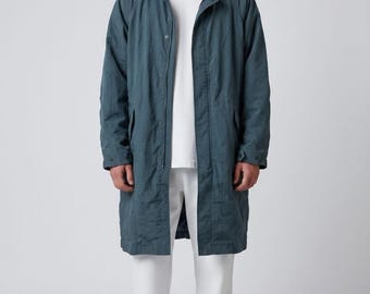 Vintage schifft Zeitgenössische Rekonstruktion Militär Nylon Mantel Parka