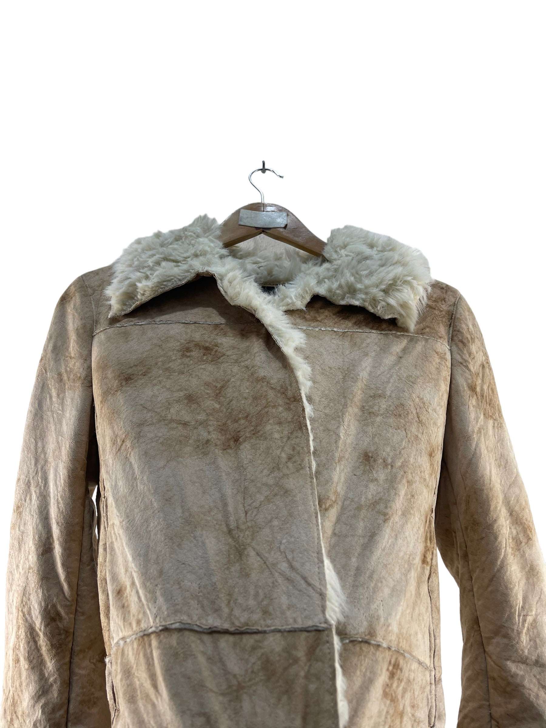 Armani Jeans Faux Fur Jacket - Etsy